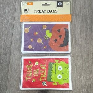 Halloween Party Treat Bags - Purple and Red